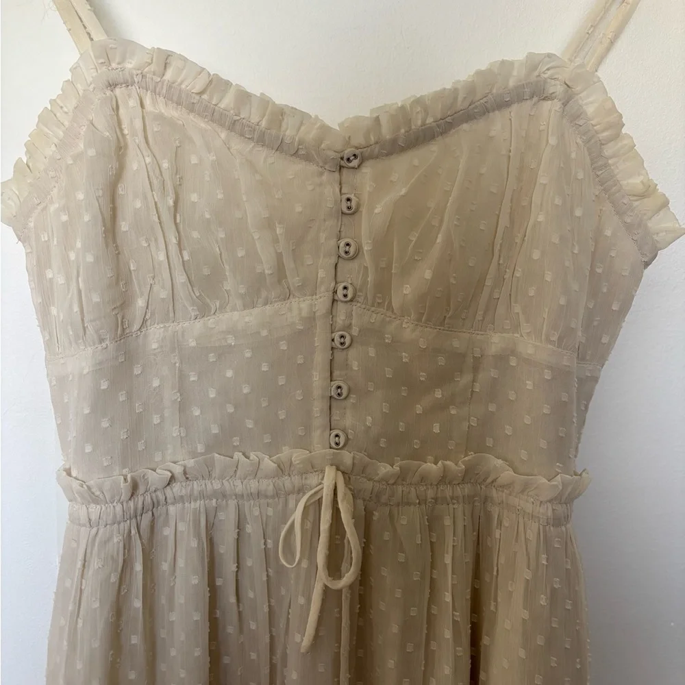 Patrons of Peace Cream Maxi Dress - Picture 2 of 6